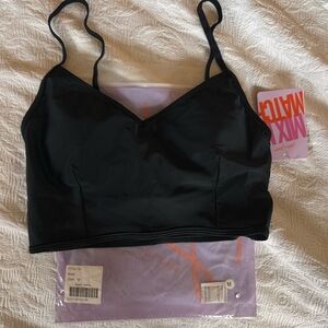 Kortni Jeane Black Swim Bra